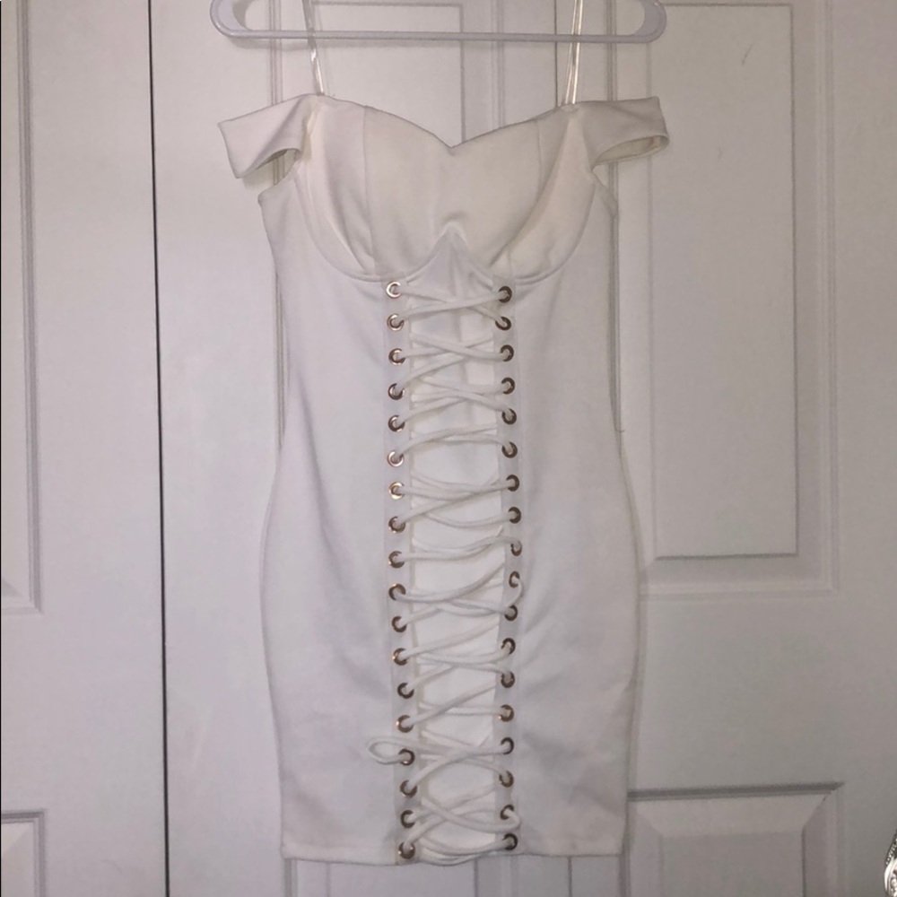 White dress